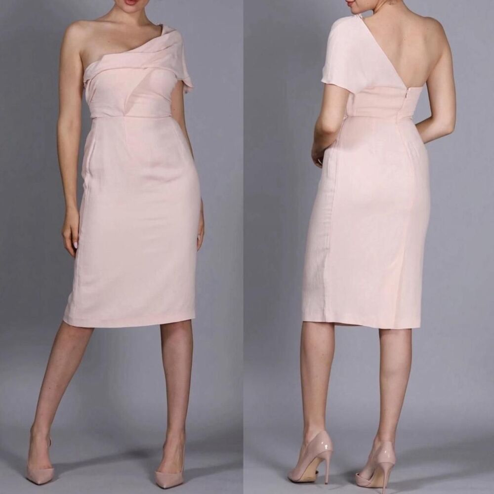 Reiss Women's Pink Dress Riana